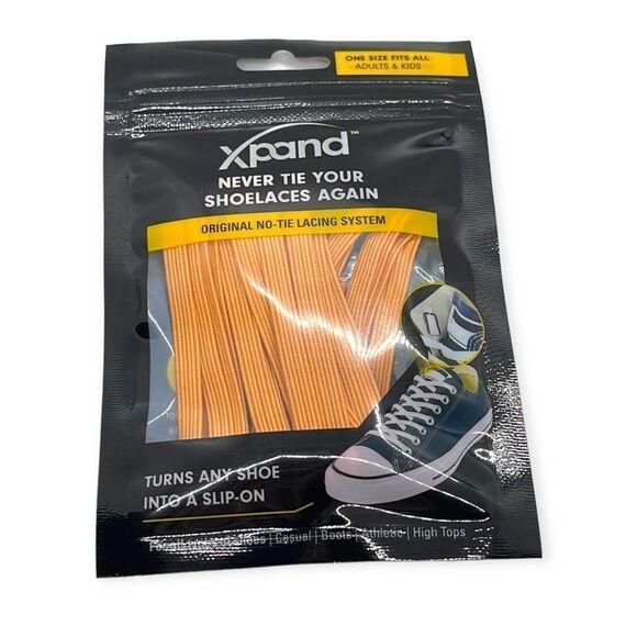 NWT XPAND LACES Original No-Tie Lacing System - Picture 1 of 4